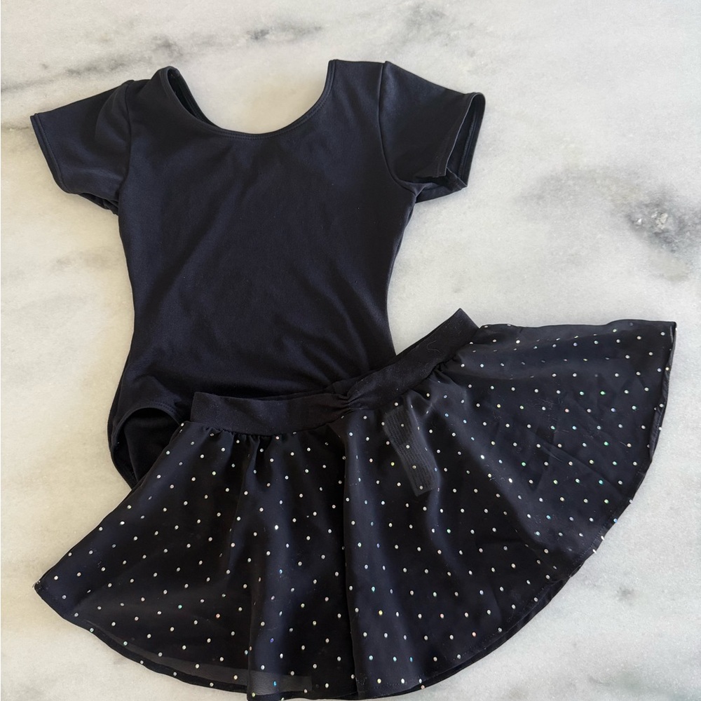 2 Dance Leotards with Skirts + 2 additional Skirts, good condition, girls small - Picture 2 of 10